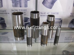 China zwarte stalen pijpnippels, BSPT/DIN/ASTM leverancier