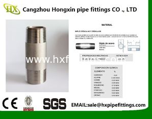 China Volledige koppeling npt mannelijke b16.11 a105 borstelstuk npt borstelstuk van koolstofstaalbuis leverancier