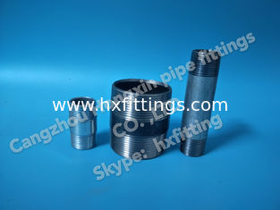 China DIN EN 10226-1 1/4-12 inch warm gegalvaniseerd vat tepels dubbel einde met mannelijke draad leverancier