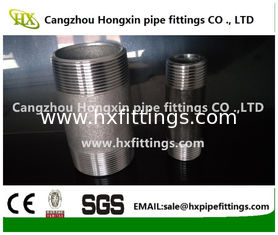 China 1/4-8 ASTM A106 Gr.B Stalen pijpnippel, ASME B36.10, NPT schroefdraadeinde leverancier
