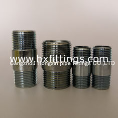 China ASTM A733 gegalvaniseerde naadloze stalen pijpen tepels met NPT draad 1/8-12 vat tepels leverancier