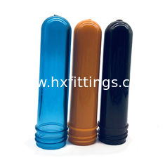 China 18G mineraalwaterfles PET-preform transparante paarse 30/25mm hals afwerking leverancier