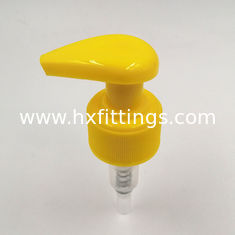 China Plastic 28/410 lotionpomp met geribbelde sluiting 24MM 410 leverancier