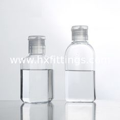 China Kunststof materiaal en PET-kunststof Type Transparante plastic fles met klapdeksel leverancier