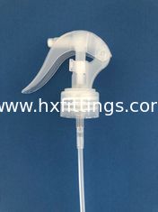 China 24mm PP materiaal mini haarverzorging trigger sproeipomp vloeistof voor fles leverancier
