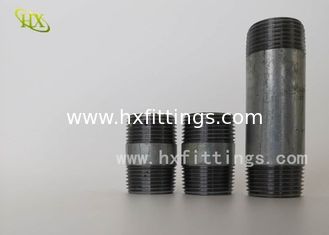 China ASTM A733 Gegalvaniseerde stalen pijpnippels met NPT-draad pijpnippel leverancier