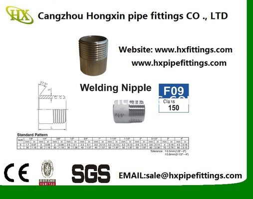 DIN2982/EN10241 Black Carbon Steel Close Nipple/Pipe Nipple CHINA manufacturer Factory direct sale