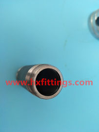 NPT BSP schroefdraad stalen pijpnippel verzinkt van Cangzhou hongxin pipe fittings CO ., LTD leverancier