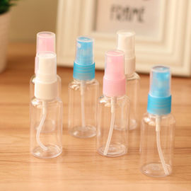 Leeg 30ml 50ml 60ml 100ml Helder Blauw Groen Zwart Roze PET Plastic Mist Spray Flasjes leverancier