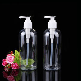 300 ml ovaal heldere plastic zeeppompflessen met witte plastic bovenkant leverancier
