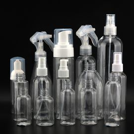 Groothandel 40ml 50ml 60ml 70ml 100ml 200ml 250ml 300ml 400ml 500ml alcohol pet fles sanitizer gel plastic sprayfles leverancier