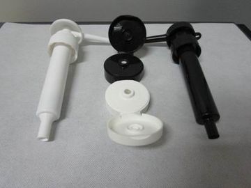 20/410 plastic PP transparante heldere kleur geribbde sluiting flip top caps deksels schroefdeksels voor sanitizer fles leverancier