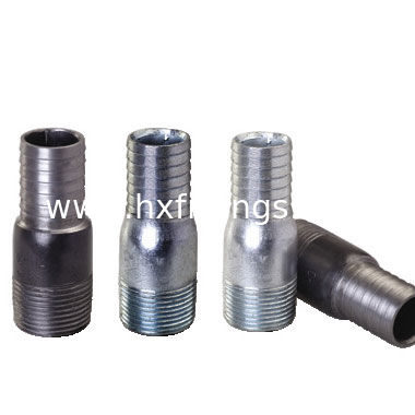1/2-8 NPT,BSPT. galvanized steel king nipples