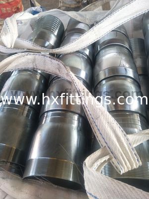 King nipples with NPT BSP thread hose king combination nipples galvanized KC nipples